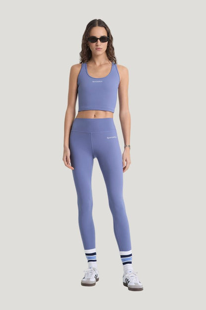 Serif Logo Sports Tank - Colony — model front