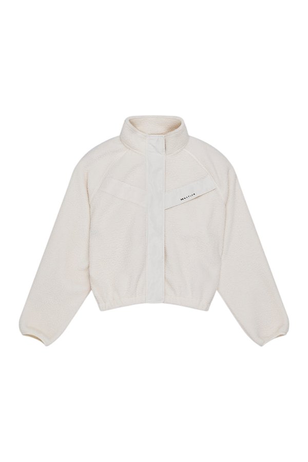 Shelter Sherpa Jacket In Whisper — packshot