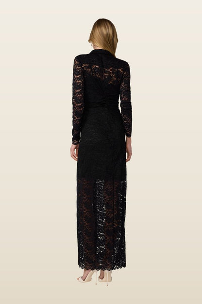 Sheska Lace Dress — model back