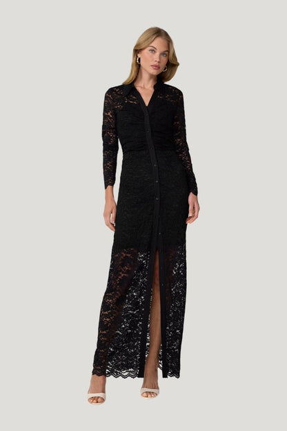 Sheska Lace Dress — model front