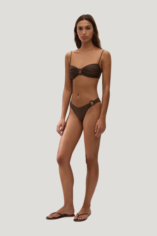 Sierra Bikini Bottom Cedar — model side