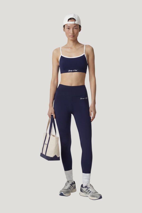 Signature Logo Legging — model front