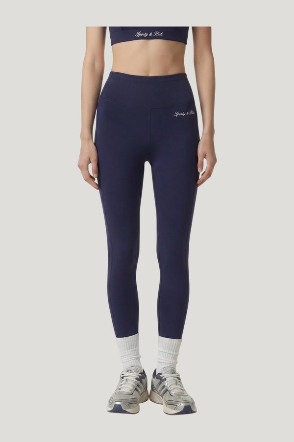 Signature Logo Legging — model side