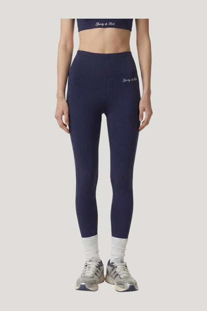 Signature Logo Legging — model side