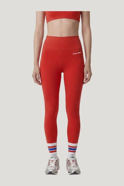 Signature Logo Legging — model side