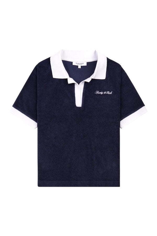 Signature Logo Terry Polo — packshot
