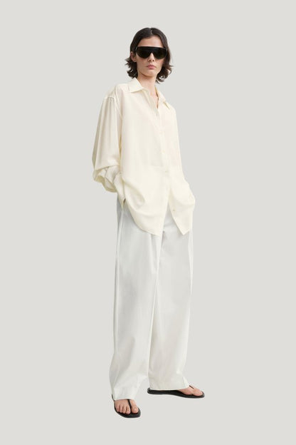 Silk crepe shirt — carry 2