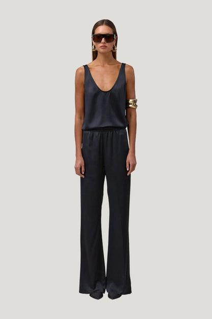 Silk Pant — model front