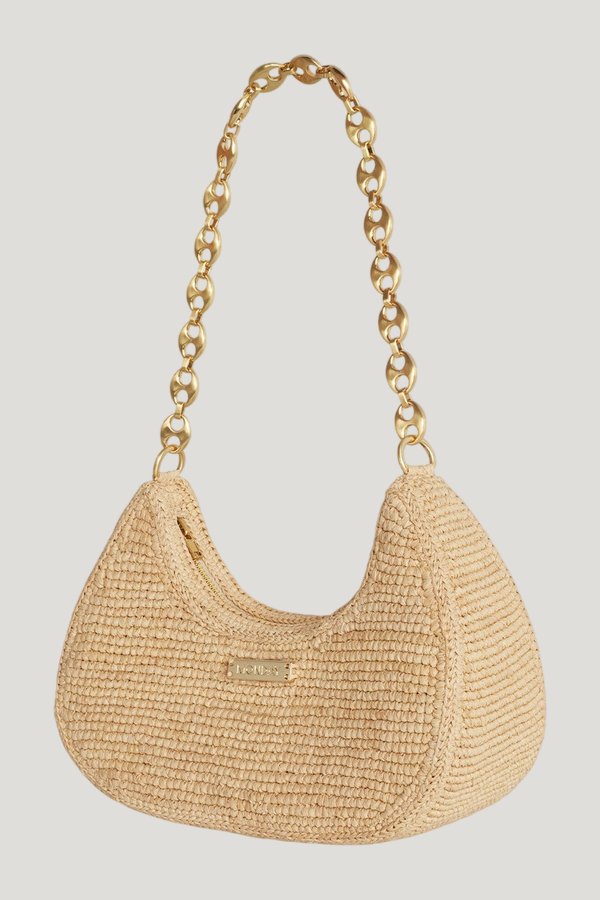 Siracusa Bag - Natural — model front
