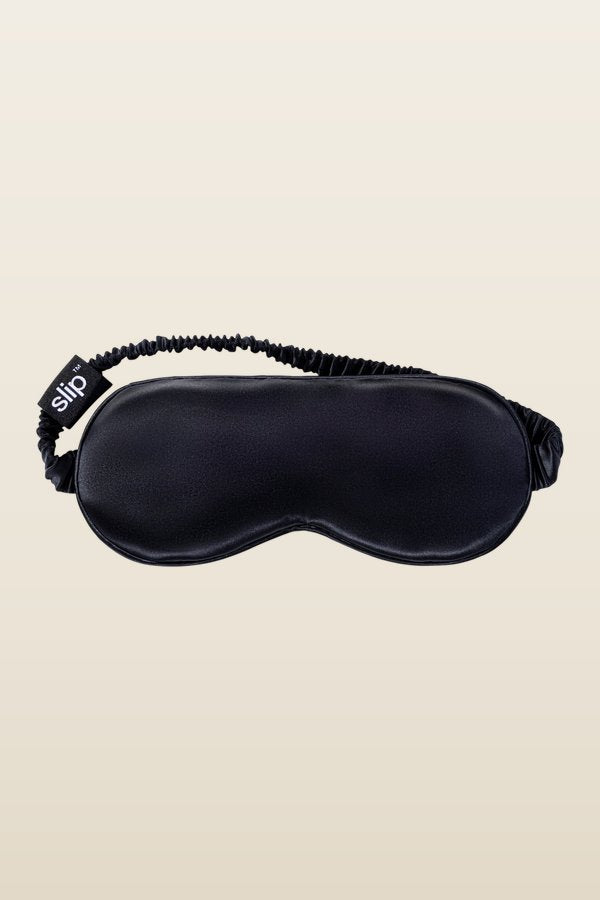 Black Sleep Mask — model back