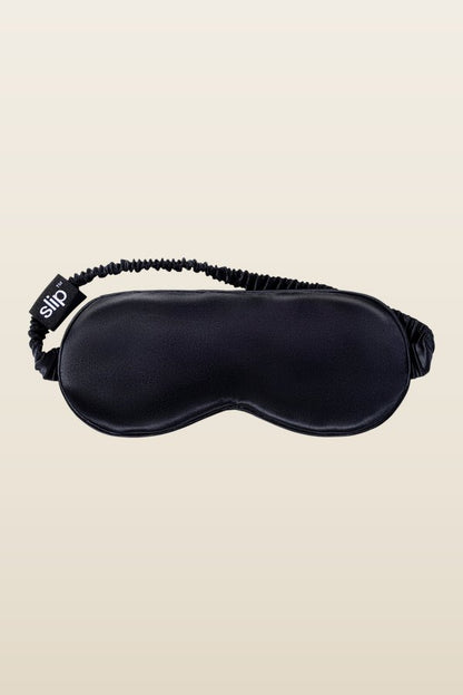 Black Sleep Mask — model back
