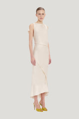 Kyra Midi Dress — model side