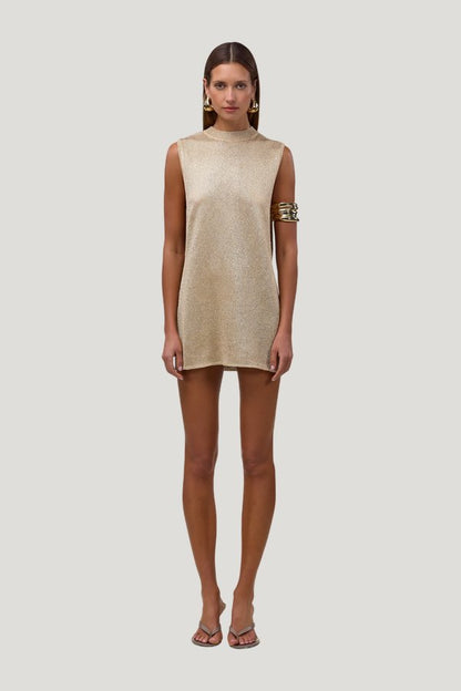 Sleeveless Knit Mini Dress — carry 2