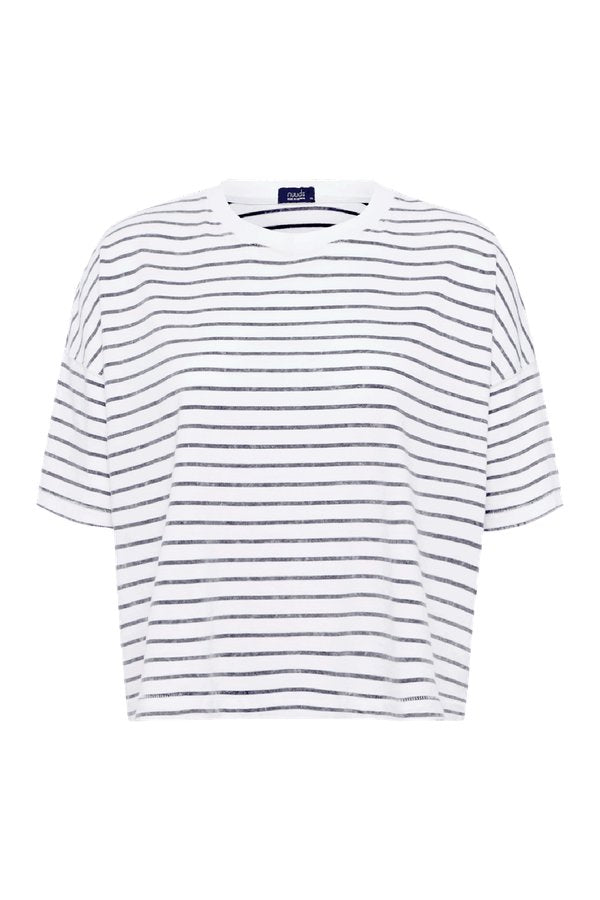 Soft Cotton Striped Boxy Tee — packshot