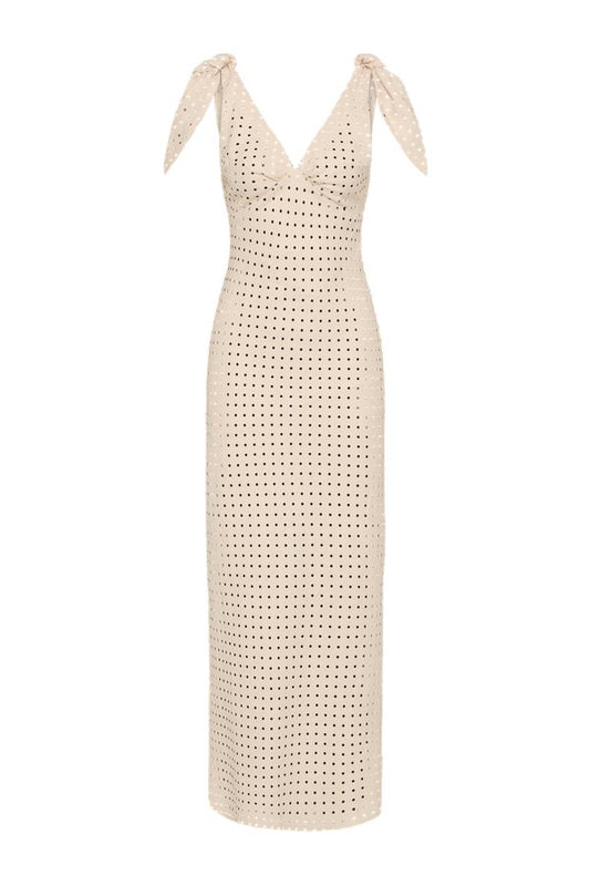 Solana Maxi Dress Lola Polka Dot — packshot