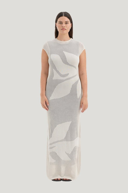 Solange Midi Dress — model front