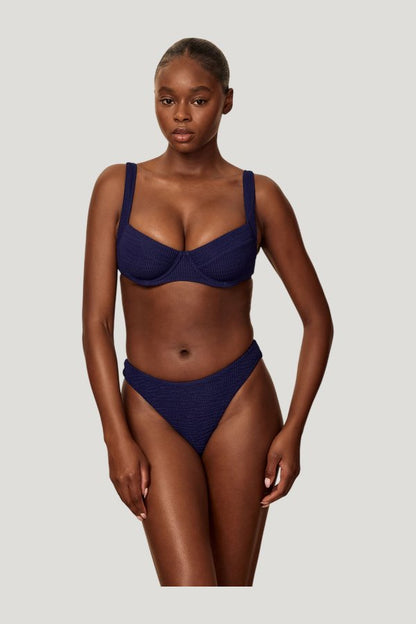Sorrento Top - Midnight Crinkle — extra