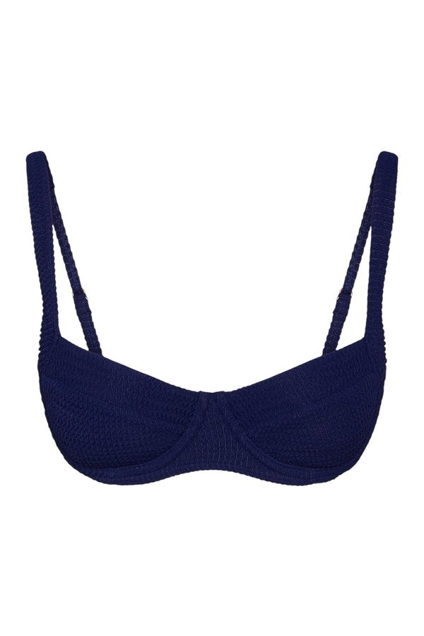 Sorrento Top - Midnight Crinkle — packshot