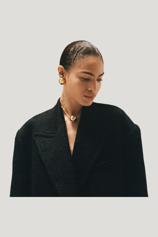 Sphere Necklace Gold — extra