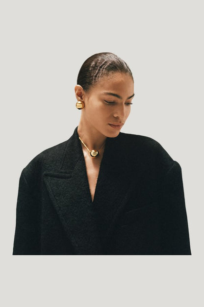 Sphere Necklace Gold — extra