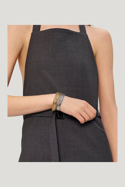 Spikelet bracelet — model front