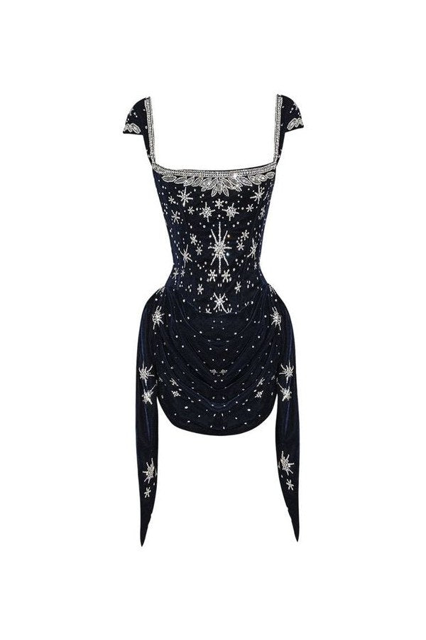 Stella Draped Mini Dress — packshot