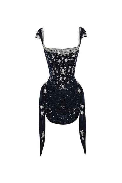 Stella Draped Mini Dress — packshot