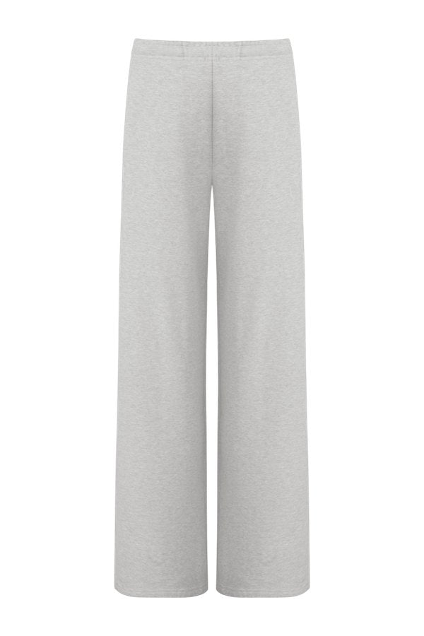 Straight Leg Sweatpants | Snow Marle — packshot