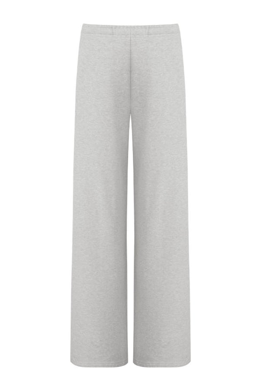 Straight Leg Sweatpants | Snow Marle — packshot