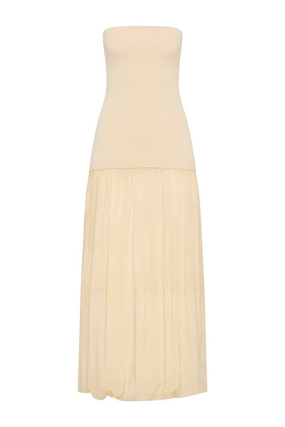 Strapless Balloon Hem Dress — packshot
