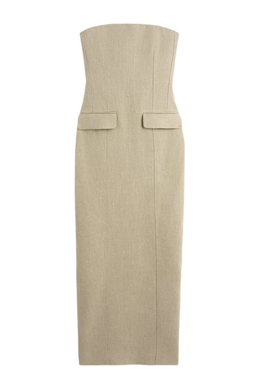Strapless pocket dress — packshot