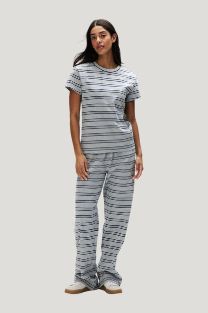 Striped T-Shirt - Core Stripe — model front