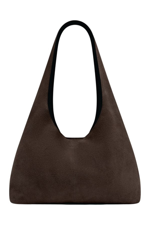 Suede Soft Bag - Coffee — packshot