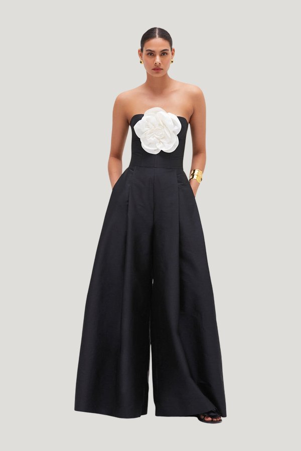 Taffeta Bloom Jumpsuit — carry 2