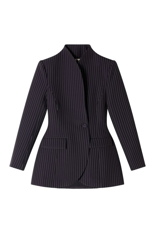 Tailored Pinstripe Blazer — packshot