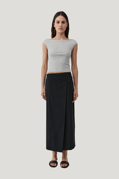 Tailored Wrap Skirt — carry 2