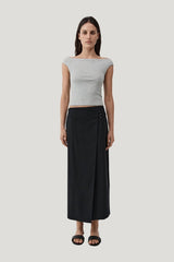 Tailored Wrap Skirt — carry 2