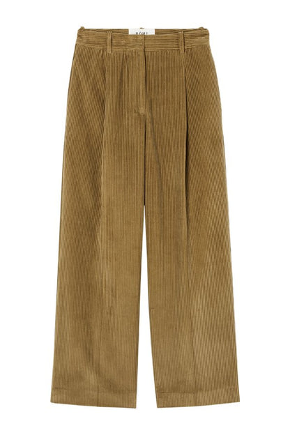 Ted - Lower waist corduroy trousers — packshot