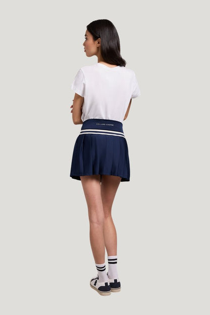 Tennis Skirt (Ink — model side
