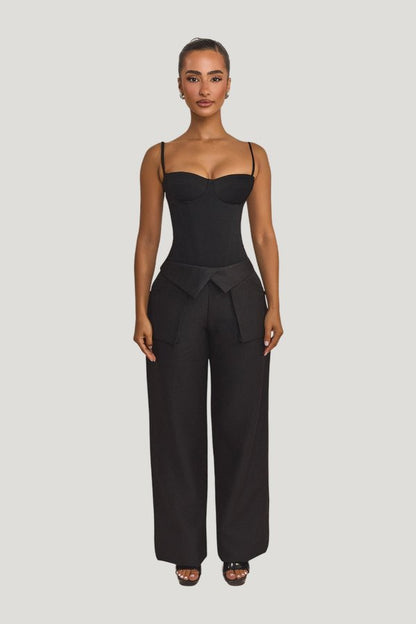 The Aurelia Trousers — model front