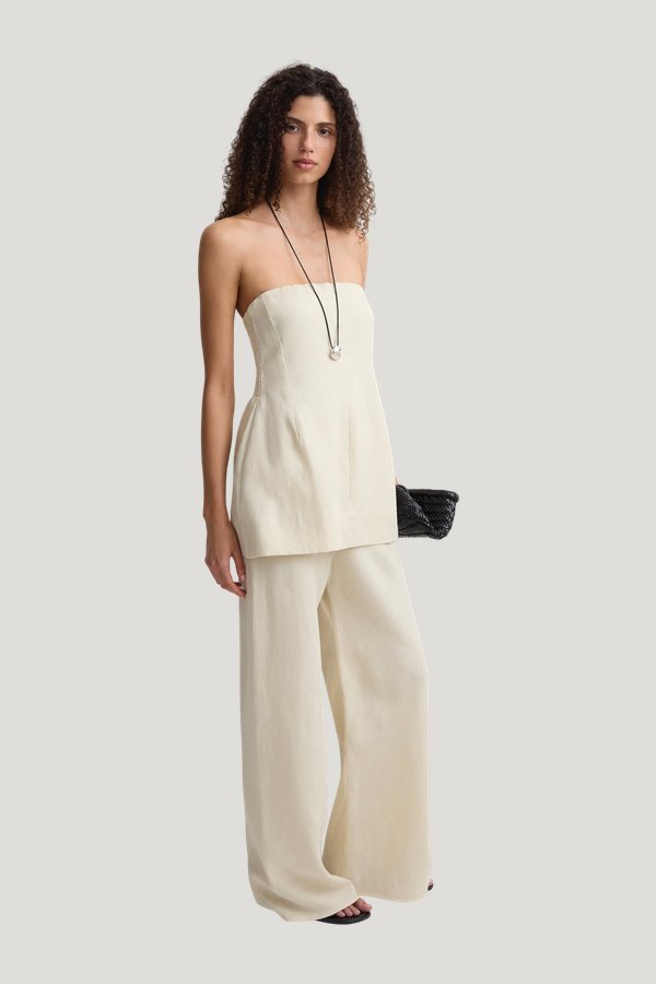 The Bandeau Top Milk — carry 3