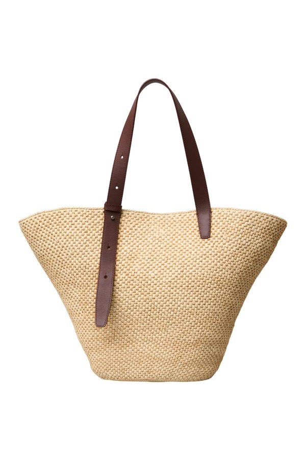 The Bianca Raffia Bag Large — packshot