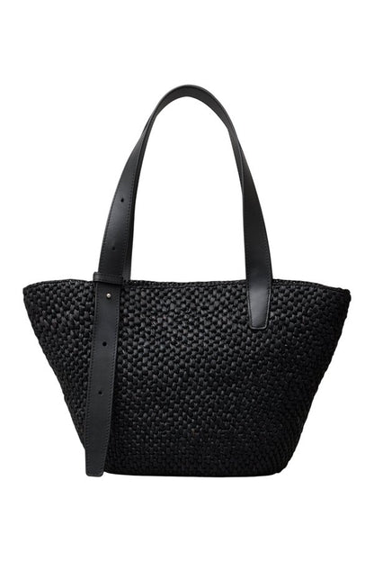 The Bianca Raffia Bag Small — packshot
