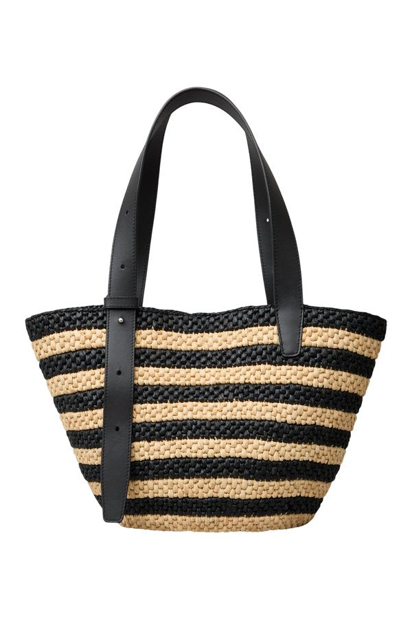 The Bianca Raffia Bag Small — packshot