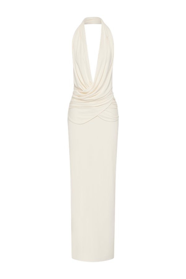 The Cabana Cupro Dress — packshot