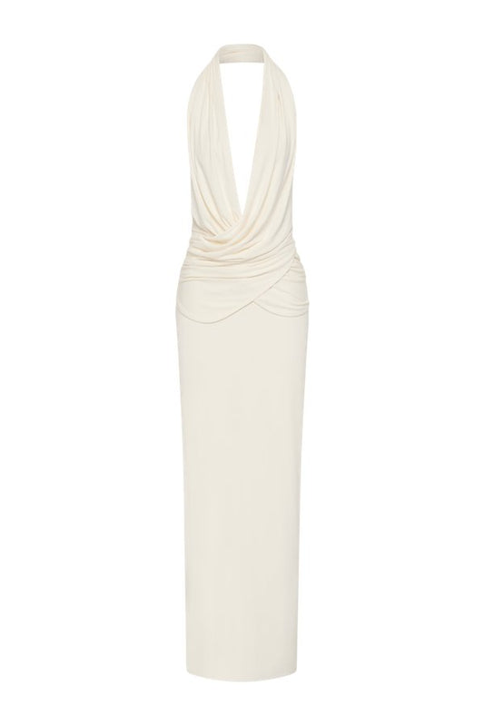 The Cabana Cupro Dress — packshot