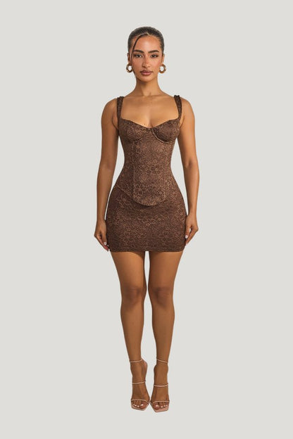 The Cinched Lace Mini Skirt — carry 2