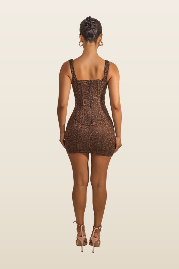 The Cinched Lace Mini Skirt — carry 4