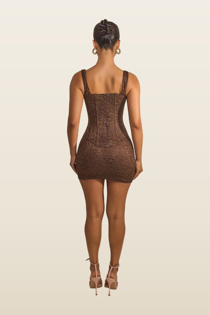 The Cinched Lace Mini Skirt — carry 4