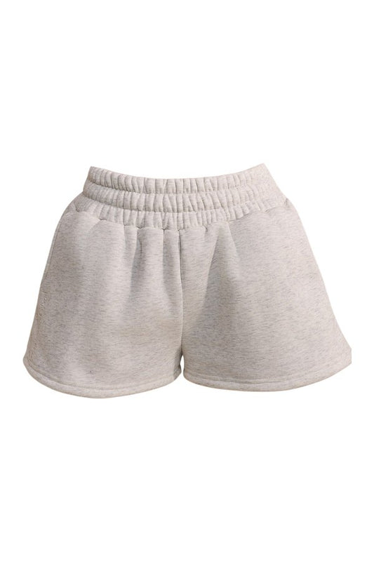 The Classics Shorts in Grey Marl — packshot